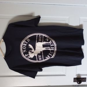 2 for 15! Navy blue Gildan tee shirt. Size-L